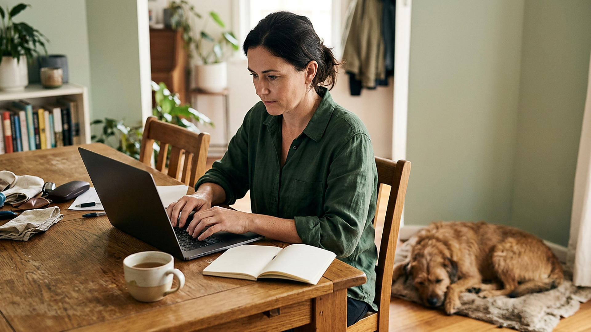 A pet owner writing an email to request their animal&rsquo;s veterinary records